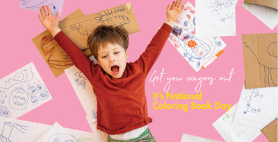 3 Ways to Celebrate National Coloring Book Day
